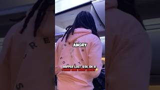 Rapper Lost 5000 on a Plane And Went CRAZY😳 [upl. by Juliana]