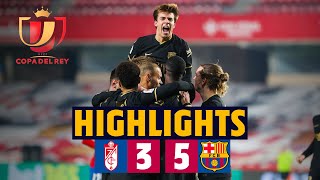 🤯 LATE COMEBACK DRAMA  HIGHLIGHTS  Granada 35 Barça [upl. by Julius]