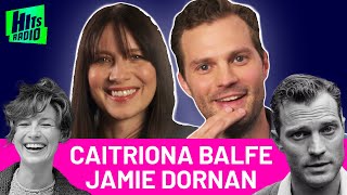 Id Take Christian Grey To Belfast Jamie Dornan amp Caitriona Balfe On Bonding Over Bad Dancing [upl. by Ynwat]