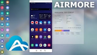 AirMore Installation and Preview on Android and Windows 2020 [upl. by Katheryn]