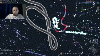 Best Slitherio Gameplay Slitherio [upl. by Bixler]