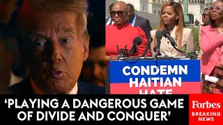 BREAKING NEWS House Haitian Caucus Excoriates Trump For Vicious Claims About Springfield Ohio [upl. by Bunns]