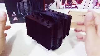 Unboxing y Detalles Noctua NH D9L Chromax black [upl. by Ahsoyem]