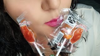 ASMR C0miendo paletacandy Lollipop [upl. by Ikairik]