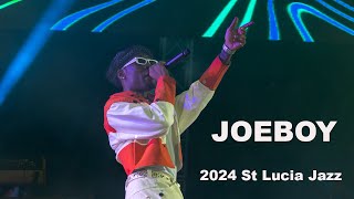 Joeboy Live at the 2024 St Lucia Jazz amp Arts Festival [upl. by Lodi]