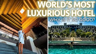 How LUXURIOUS is the WORLDS BEST Hotel  Full Tour of Apurva Kempinski Bali [upl. by Aissat903]