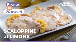 SCALOPPINE AL LIMONEsemplicemente irresistibili🤤💛🍋 [upl. by Abner]