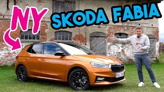 Skoda Fabia giver KONKURRENTERNE sved på panden… Skoda Fabia 2022 TEST [upl. by Lemrej334]