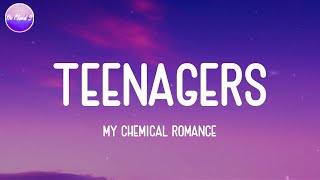 My Chemical Romance  Teenagers Lyric Video [upl. by Alad613]