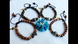 COMO HACER PULSERA MASCULINA COMO HACER PULSERAS DE HOMBRE TUTORIAL DE PULSERAS DE MODA MASCULINA [upl. by Wakerly438]