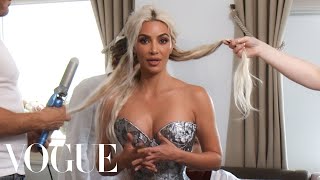 Inside Kim Kardashian’s Dream Met Gala Look  Vogue [upl. by Brown]