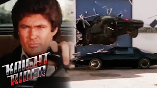 KITT VS KARR  The EPIC Showdown  Knight Rider [upl. by Tserrof]