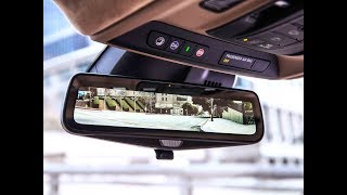 Toyota Digital Rearview Mirror Demo [upl. by Stich]