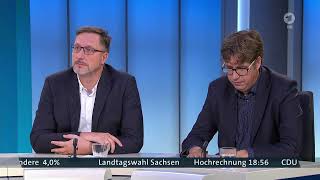 Wahlen in Sachsen und Brandenburg Reaktionen aus Berlin [upl. by Ivens]