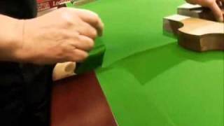 How A Snooker Table Is Prepared Before A Match [upl. by Toinette]