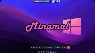 PersonalizandoWindows Personalizacion Minimalista Para Windows 10 y 11 [upl. by Tanner535]