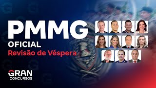 Concurso PM MG Oficial Revisão de Véspera para prova PMMG do cargo de Oficial [upl. by Vinita869]