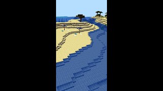 How to Easy and fast beach terraforming in Minecraft [upl. by Lewak]