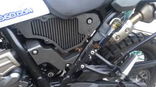 2008 Yamaha XT660Z Tenere Akrapovic Sound [upl. by Lounge]