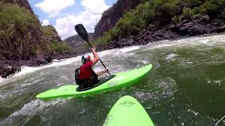 Kayaking the Zambezi River 2017 [upl. by Hibbs]