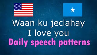 Daily speech patterns  English  Somali [upl. by Jenifer]