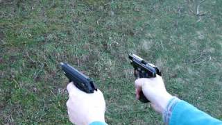 Walther PP vers Zoraki 914 calPAK [upl. by Neeluqcaj489]