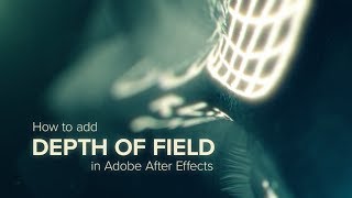 How to add depth of field to your 3D renders [upl. by Ogilvy]