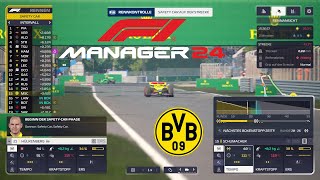 F1 Manager 2024 Part 36 Ey ich habe gerade die Reifen gewechselt [upl. by Einal]