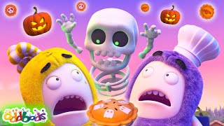 Spooky Halloween Bakeoff  Oddbods  Spooky Play  Halloween Cartoons for Kids [upl. by Ailegave333]