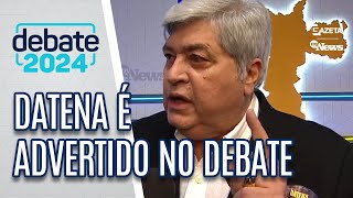 Datena descumpre regras em confronto com Pablo Marçal [upl. by Nolasba]