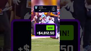 5000 AND THE QB GOT HURT😧 sportsbetting sportspicks cfb cfbpicks nfl nflpicks prizepicks [upl. by Lianna]