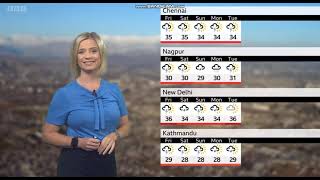 Sarah KeithLucas  BBC World weather  6th September 2023  HD 60 FPS [upl. by Einberger6]