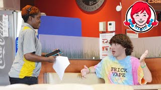 Fake Wendy’s Job Interview Prank [upl. by Zenger941]