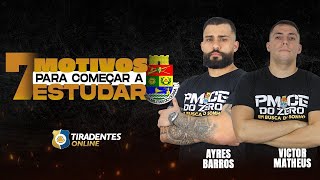 PMCE  7 MOTIVOS PARA COMEÇAR A ESTUDAR PARA PMCE  COM VICTOR MATHEUS E AYRES BARROS [upl. by Gwennie437]