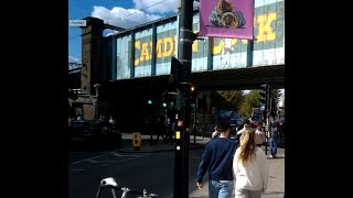 London walk Camden Town tube station to Hawley Wharf market 13 September 2024 [upl. by Black879]