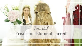 Blumenkranz und haarreif optimal im Haar befestigen  asambeauty [upl. by Suillenroc]