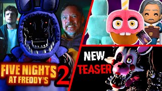 NEW FNAF MOVIE SEQUEL DETAILS Cast Revealed Leaked Merch Filming Dates amp MORE  FNaF News [upl. by Ariamo907]