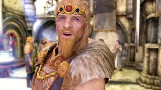 Jarl Balgruuf the Greater at Thalmor party Skyrim Anniversary Edition [upl. by Voleta]