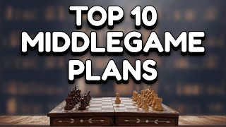 The 10 Best Chess Plans For The Middlegame  Chess Strategy For The Middlegame  Midgame Strategy [upl. by Nickelsen]