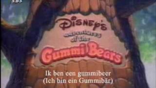 Gummi Bear  Intro Dutch with Lyric and German Translation [upl. by Erida242]