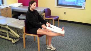 Plantar Fascial AM Towel Stretches [upl. by Valoniah866]