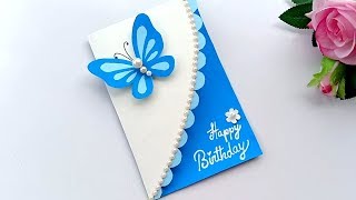 Beautiful Handmade Birthday cardBirthday card idea [upl. by Prospero]