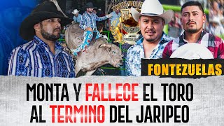 FALLECE EL TORO AL TERMINAR EL JARIPEO ¡FONTZUELAS 2024 Rancho San Nicolas de Jaime Juarez [upl. by Coffin]