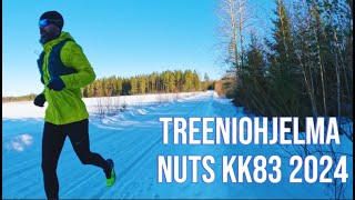 Miten aion treenata kohti seuraavaa ultrajuoksutapahtumaa  NUTS Karhunkierros 83km 2024 [upl. by Aihseyk]