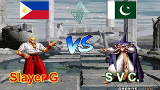 SNK vs Capcom  SVC Chaos Super Plus  Slayer G vs S V C [upl. by Mimajneb689]