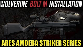 HOW TO HPA A SNIPER RIFLE  WOLVERINE BOLT M INSTALLATION in ARES AS02 [upl. by Seidler]