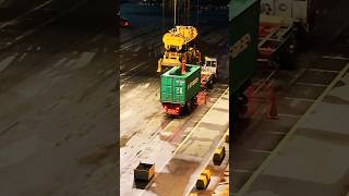 Loading 20ft container box for container vessel fyp foryou video viralshorts shortsasmr [upl. by Giffie]