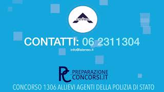 Concorso 1306 agenti polizia [upl. by Haveman]