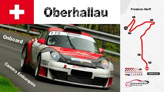 Bergrennen Onboard  Oberhallau Schweiz Frédéric Neff  Porsche 996 GT2 R  2023  Streckenkunde [upl. by Gizela211]