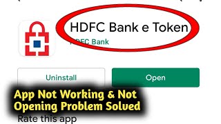 Fix HDFC eToken App Not Working and Not Opening Problem Solved [upl. by Enimrej]